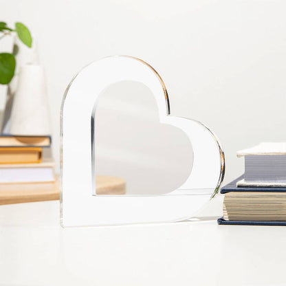 Acrylic Heart Plaque