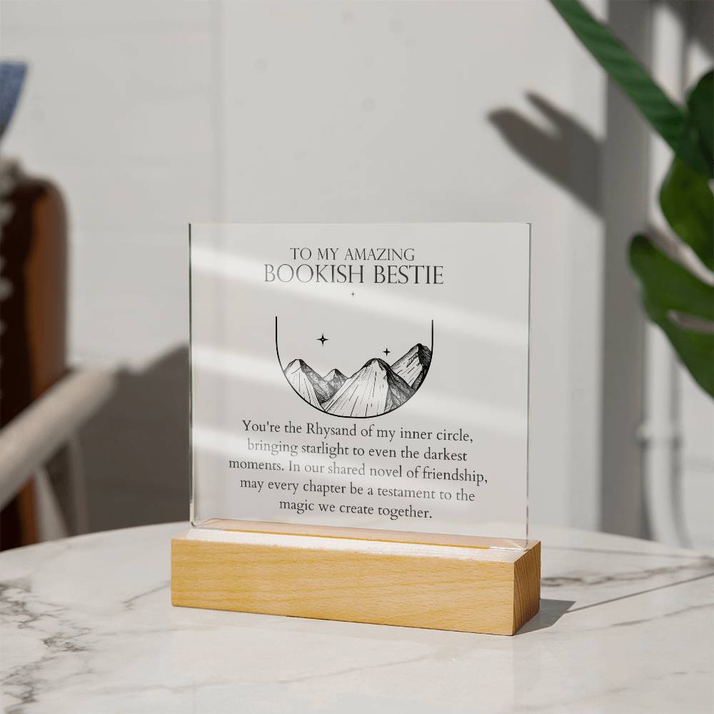Bookish Bestie - My Inner Circle Acrylic Square