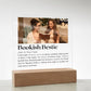 Bookish Bestie - Bookish Hero Acrylic Square