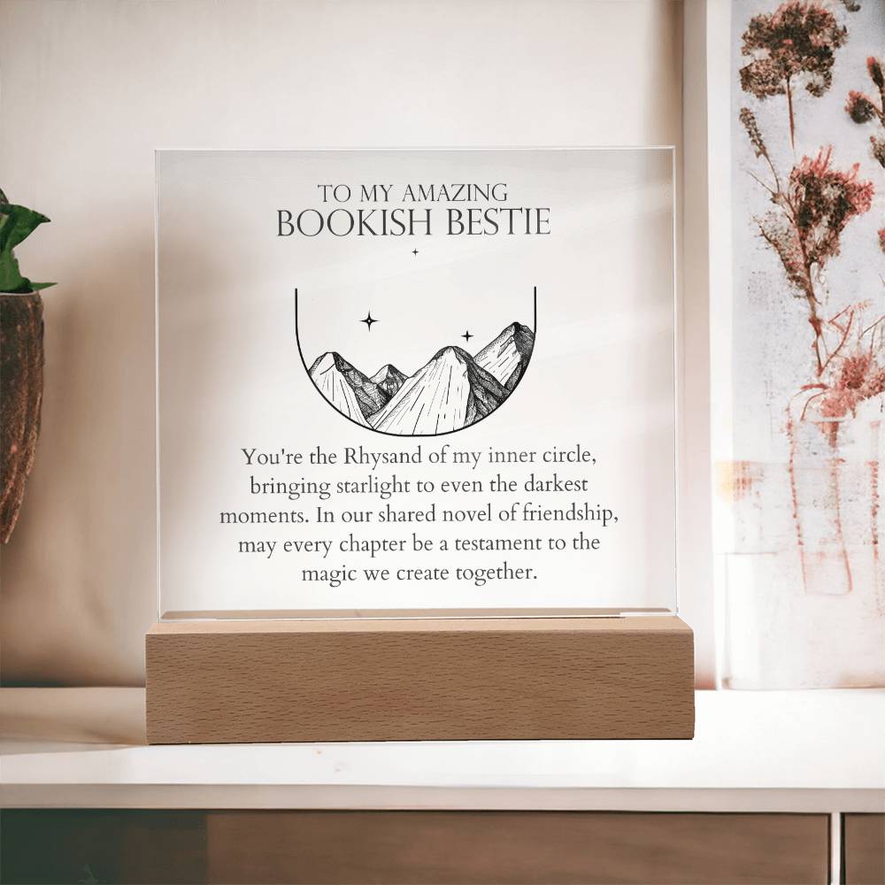 Bookish Bestie - My Inner Circle Acrylic Square