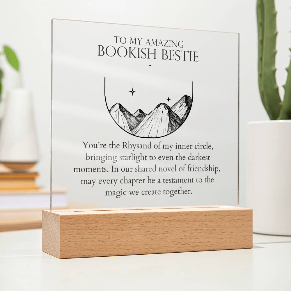 Bookish Bestie - My Inner Circle Acrylic Square