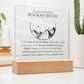 Bookish Bestie - Countless Chapters of Our Celestial Bond Acrylic Square