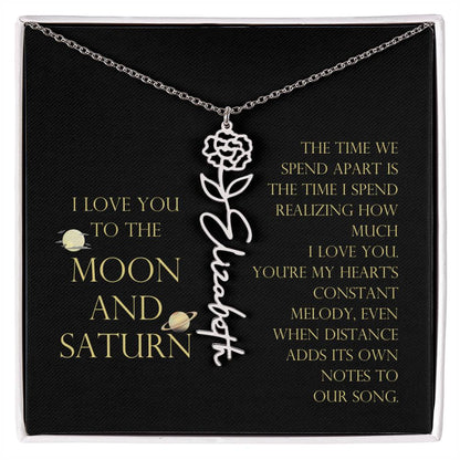 Love You To Moon and Saturn - Time Spend Apart, My Hearts Constant