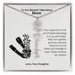 Mom - Garden Grow As Wild Flower Name Necklace