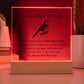 May The Odds be Ever In Your Favour - Challenges Forge Warriors Acrylic Square
