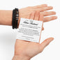 Lurve™ Future Husband - Straighten Your Crown, Missing Piece "Love You Forever" Bracelet