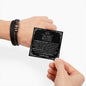 Lurve™ My Man - Dangerous To Go Alone, Greatest Treasure "Love You Forever" Bracelet