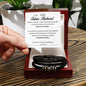 Lurve™ Future Husband - Smile for No Reason, Butterflies Feel Like "Love You Forever" Bracelet