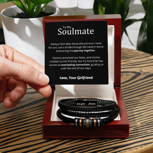 Lurve™ Soulmate - Journey Together, Everlasting Connection "Love You Forever" Bracelet