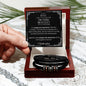 Lurve™ My Man - Dangerous To Go Alone, Conquer The Adventure "Love You Forever" Bracelet