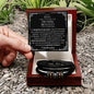 Lurve™ My Man - Dangerous To Go Alone, Greatest Treasure "Love You Forever" Bracelet