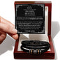 Lurve™ My Man - Straighten Your Crown, Piece My Heart Had Longed "Love You Forever" Bracelet