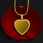 Engraved Heart Necklace