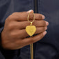 Name - Lurve™ MAR Daffodil, Cherry Blossom Engraved Heart Necklace