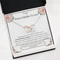Lurve™ Future Mother In Law - Extraordinary Woman, Grateful Interlocking Hearts Necklace