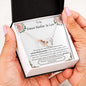 Lurve™ Future Mother In Law - Extraordinary Woman, Grateful Interlocking Hearts Necklace