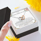 Lurve™ Future Mother In Law - Extraordinary Woman, Grateful Interlocking Hearts Necklace