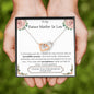 Lurve™ Future Mother In Law - Incredible Woman, Acceptance Interlocking Hearts Necklace