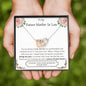 Lurve™ Future Mother In Law - Bring Me You, Piece of Your Heart Interlocking Hearts Necklace