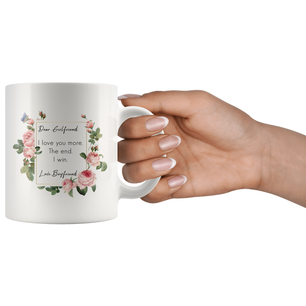 Girlfriend, Love You More 11oz Mug