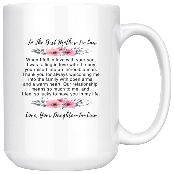 Lurve™ To The Best Mother In Law Mug