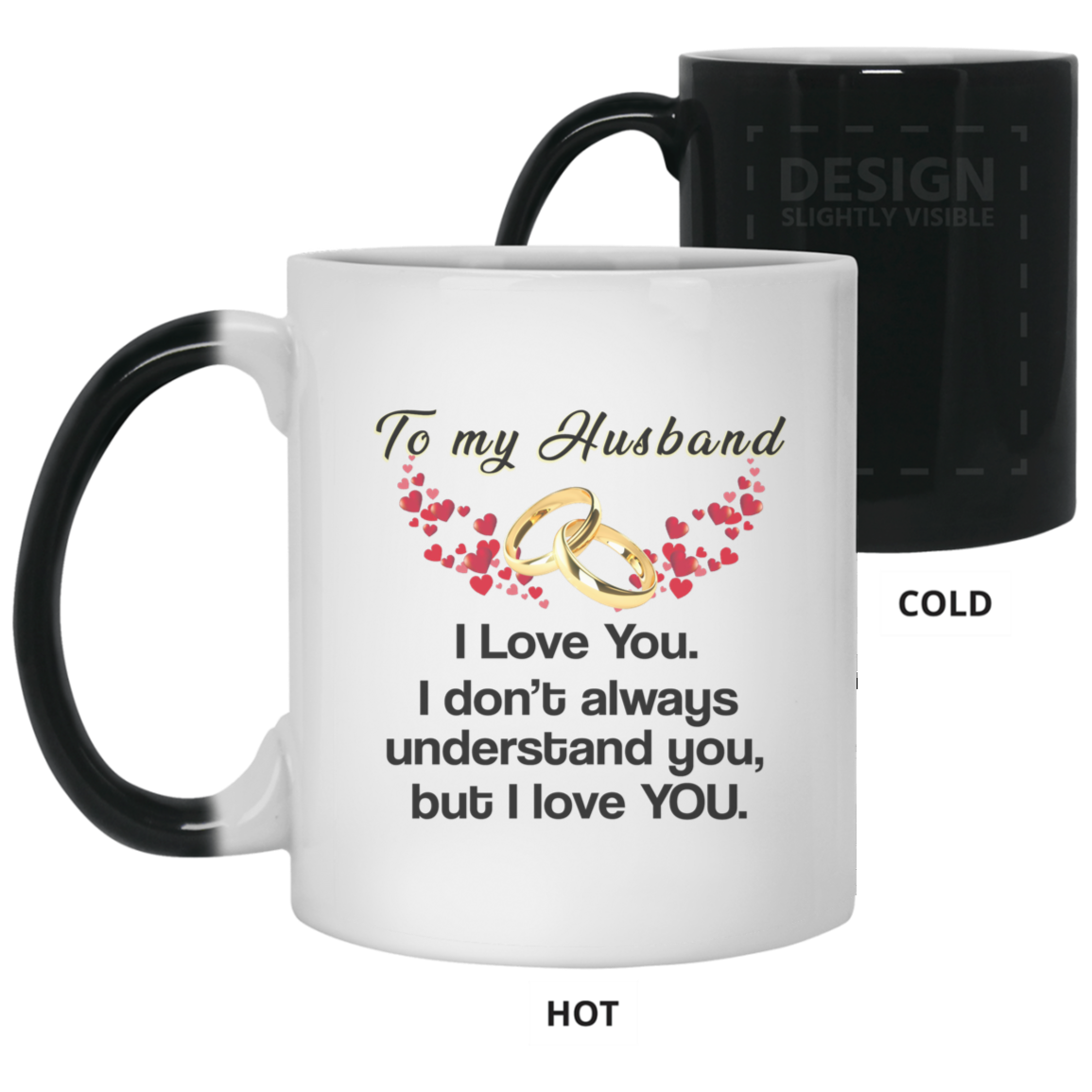Husband, I Love You 11 oz. Color Changing Mug