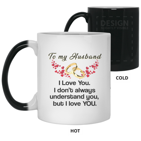 Husband, I Love You 11 oz. Color Changing Mug