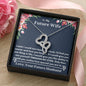 Lurve™ Future Wife - Through My Eyes Double Hearts Necklace