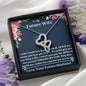 Lurve™ Future Wife - Through My Eyes Double Hearts Necklace