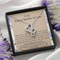 Lurve™ Future Mother In Law - Incredible Man, Lucky To Have You Double Hearts Necklace