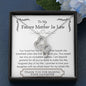 Lurve™ Future Mother In Law - Incredible Woman, Beyond Grateful Double Hearts Necklace