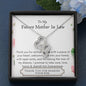 Lurve™ Future Mother In Law - Entrusting, Welcome, My Dream Man Double Hearts Necklace