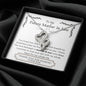Lurve™ Future Mother In Law - Mother Son, Whole Heart Double Hearts Necklace