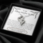 Lurve™ Future Mother In Law - Incredible Woman, Lucky To Have You Double Hearts Necklace