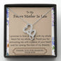 Lurve™ Future Mother In Law - Your Son, Whole Heart Double Hearts Necklace