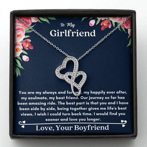Lurve™ Girlfriend - My Always And Forever Double Hearts Necklace