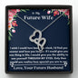 Lurve™ Future Wife - Through My Eyes Double Hearts Necklace