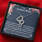 Lurve™ Future Wife - Through My Eyes Double Hearts Necklace