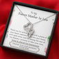 Lurve™ Future Mother In Law - Entrusting, Welcome, My Dream Man Double Hearts Necklace