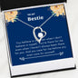 Bestie - There for Me Forever Love Necklace