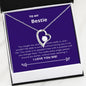 Bestie - Soulmate, Better Forever Love Necklace