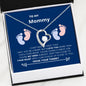 Mommy - Can't Wait to Meet You Forever Love Necklace