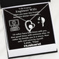 Lurve™ Engineer Wife - Bad Times, Storms Forever Love Necklace