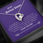 Bonus Sister - Soulmate, Better Forever Love Necklace