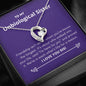 Unbiological Sister - Here For You Forever Love Necklace