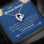 Bonus Sister - Best Decision Forever Love Necklace