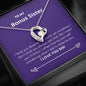 Bonus Sister - Deserve The World Forever Love Necklace