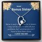 Bonus Sister - Promise You Forever Love Necklace