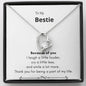 Bestie - Because of You Forever Love Necklace