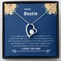 Bestie - Soulmate, Better Forever Love Necklace